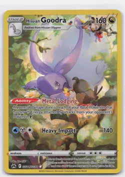 HISUIAN GOODRA GG21/GG70 HOLO CROWN ZENITH GALARIAN GALLERY POKEMON NM - Image 2