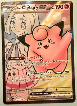 Lillie's Clefairy Ex #173 Pokemon Journey Together - Image 1