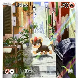 Litleo - Pokemon TCG - Mega Evolution - 139/132 - ILLUSTRATION RARE ~ NM - Image 1