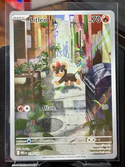 Litleo - Pokemon TCG - Mega Evolution - 139/132 - ILLUSTRATION RARE ~ NM - Image 2