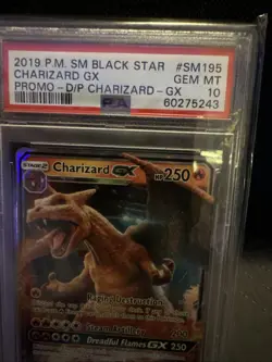 PSA 10 GEM MINT Charizard GX Black Star Promo 2019 Pokemon SM195 - Image 4