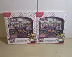 Pokemon TCG Scarlet & Violet 151 Alakazam ex Collection Booster Box New 2 Boxes - Image 1