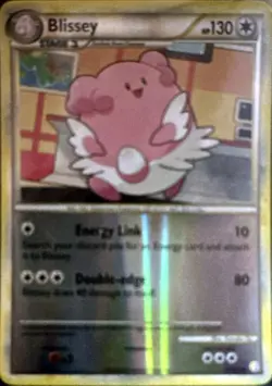 Blissey 36/123 Uncommon HeartGold & SoulSilver Reverse Holo Lightly Played - Image 1