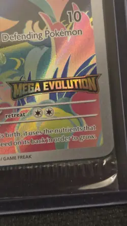 Pokemon TCG: Bulbasaur 133/132, (FULL ART) Mega Evolution HOLO STAMPED PROMO - Image 5