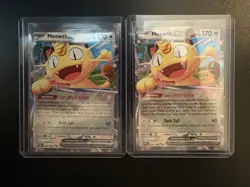 Meowth Ex 062/088 Lot Of 2 Double Rare Pokemon TCG Perfect Order. NM. Lot Of 2 - Image 2