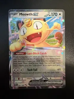 Meowth Ex 062/088 Lot Of 2 Double Rare Pokemon TCG Perfect Order. NM. Lot Of 2 - Image 3