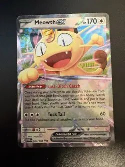 Meowth Ex 062/088 Lot Of 2 Double Rare Pokemon TCG Perfect Order. NM. Lot Of 2 - Image 5