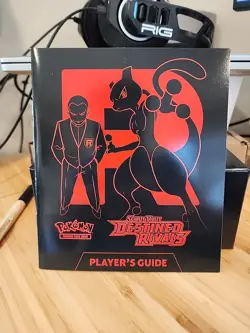 Destined Rivals Players Guide - Scarlet & Violet ETB Booklet - Pokemon TCG - Image 1