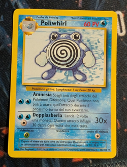 Pokemon TCG - Poliwhirl 38/102 - Base Set Unlimited - Italian - Image 1