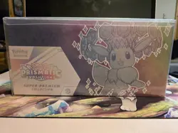 Pokemon Prismatic Evolutions Super Premium Collection (SPC) / B With Case - Image 1