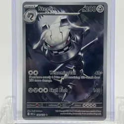 Pokemon TCG Mega Evolution Steelix #150/132 Illustration Rare NM - Image 1