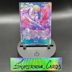 One Piece Sanji OP11-051 A Fist of Divine Speed Foil Alt Art SR NM ENGLISH - Image 1