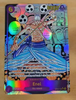 Enel OP15-118 Manga Alt Art Adventure on KAMI’s Island ONE PIECE ENGLISH OP15 - Image 1