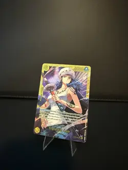 One Piece TCG Trafalgar Law EB03-062 SEC Extra Booster Heroines Edition NM - Image 1