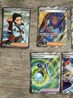 Pokemon Full Art Trainer Card Lot - Image 2