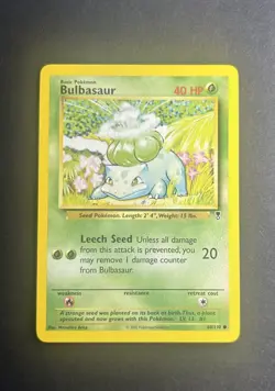Bulbasaur - 68/110 - Pokemon Legendary Collection Card NM Common WOTC - Image 1