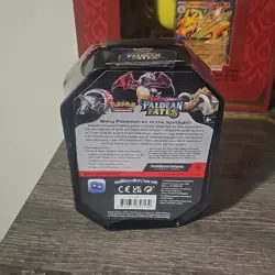 Pokemon Scarlet & Violet Paldean Fates Tin Charizard ex Shiny Code Card - Image 2