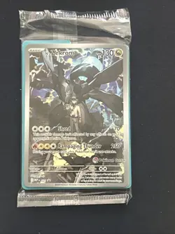 Pokemon N’s Zekrom 031 Promo Pokemon Center Stamped SEALED Two Cards W/ Dividers - Image 1