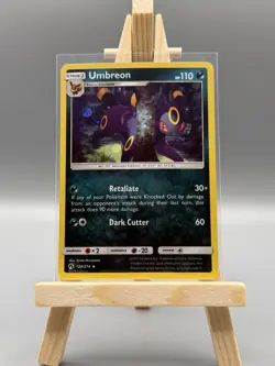 Pokemon TCG Umbreon Card 120/214 Holo Rare ~SWIRL~ - Image 1