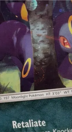 Pokemon TCG Umbreon Card 120/214 Holo Rare ~SWIRL~ - Image 3