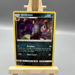 Pokemon TCG Umbreon Card 120/214 Holo Rare ~SWIRL~ - Image 5