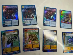 Vintage Lot Of 37 Digimon Card All Holo, 1999 & 2001, English & Japanese - Image 3