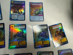 Vintage Lot Of 37 Digimon Card All Holo, 1999 & 2001, English & Japanese - Image 4