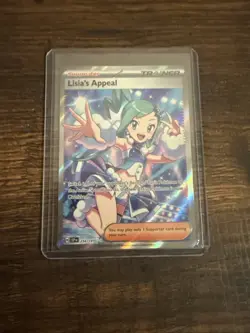 Pokemon TCG Lisia's Appeal Full Art Trainer Card 234/191 Surging Sparks - Image 1