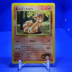 Gym Heroes Brock's Pokemon Lot 3 Cards MP/HP - Image 3