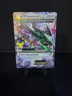 M Rayquaza EX Celebrations Classic Collection Holo Ultra Card 76/108 - Image 1