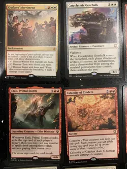 Mtg Mini Red/white Bundle: Chaos Warp, Etali, Rohirrim Chargers, Path To Exile - Image 3