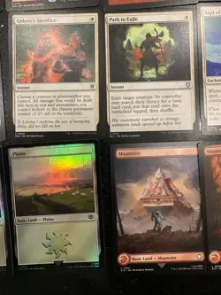 Mtg Mini Red/white Bundle: Chaos Warp, Etali, Rohirrim Chargers, Path To Exile - Image 5