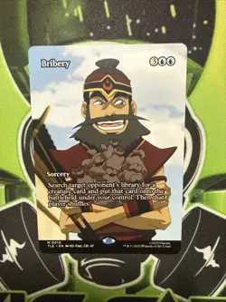 Bribery (Borderless) - Avatar: The Last Airbender: Eternal - NM - MTG - Image 1