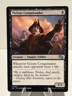 Vicious Conquistador 507 U Foundations Jumpstart NM MTG - Image 1
