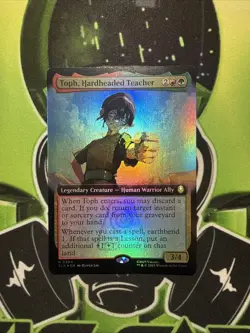 MTG - Toph, Hardheaded Teacher (Extended Art Foil) Avatar The Last Airbender NM - Image 1