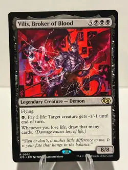 Vilis, Broker of Blood (Anime) 70 R Foundations Jumpstart NM MTG - Image 1