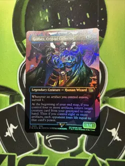 MTG - Golbez, Crystal Collector (Borderless Foil) Final Fantasy NM - Image 1