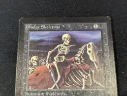 Drudge Skeletons - Beta - Common - LP - MTG - Magic the Gathering - Black - Image 3