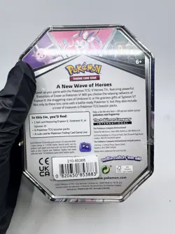 Pokemon - Sword & Shield - V Heroes Tins - Sylveon- [Sealed] (Small Tear) - Image 4