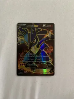 Lucario EX 107/111 Furious Fists XY Full Art Ultra Rare Pokemon TCG NM - Image 1