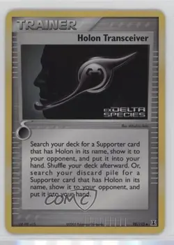 Holon Transceiver Reverse Foil Pokemon EX Delta Species #98 2005 - Image 1