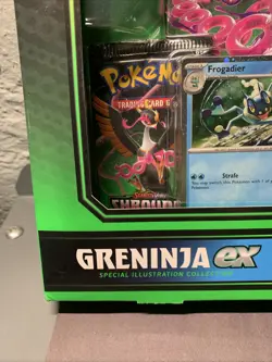 Pokemon TCG Shrouded Fable Greninja EX Special Illustration Collection Box - New - Image 5