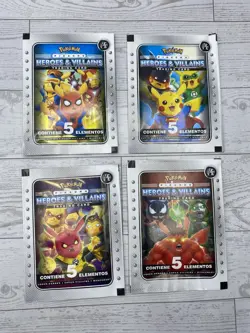 20 Packs Of Pikachu as Cosplay DC Marvel Heroes & Villains Non-Pokemon Fan Art - Image 2