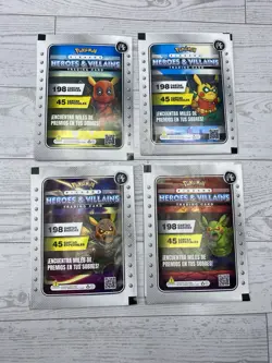 20 Packs Of Pikachu as Cosplay DC Marvel Heroes & Villains Non-Pokemon Fan Art - Image 3