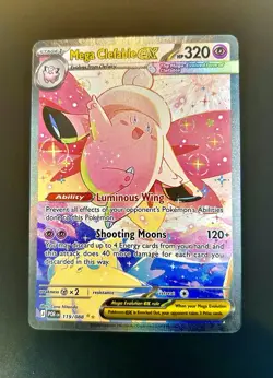 Mega Clefable ex 119/088 Me03: Perfect Order Holo SAR Pokemon - NM English - Image 1