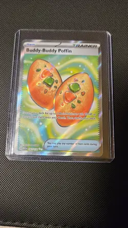 Pokemon TCG Rare Candy Buddy Poffin 167/132 Trainer Mega EVO - Image 1