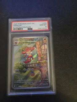 Simisear 100/086 Pokemon TCG Illustration Rare Sv: White Flare PSA 10 - Image 1