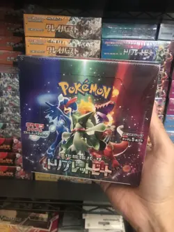 Pokemon TCG Triple Beat [SV1A] Japanese Booster Box - New Sealed - US Seller - Image 1