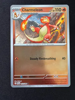 CHARMELEON ( Phantasmal Flames 012/094 ) REVERSE HOLO C - Pokemon - NM/M - Image 1