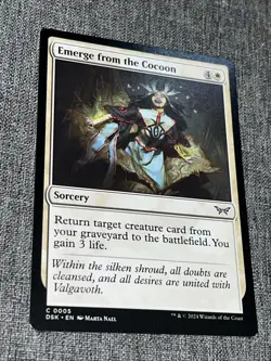 Emerge from the Cocoon - 0005 - Duskmourn: House of Horror - MTG NM - Image 1